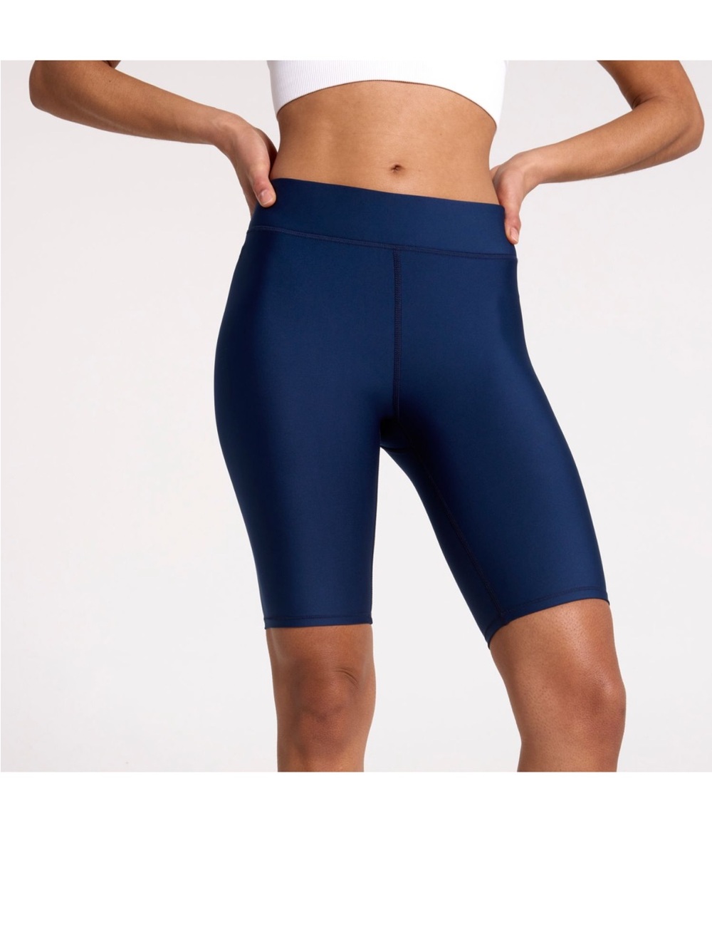 DSG Deep Navy High-Waist Bike Shorts